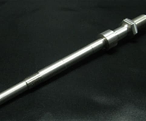 精密モーターシャフト加工